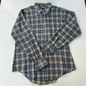 Vintage Western style Campus Studio One plaid shirt, Men’s Large
